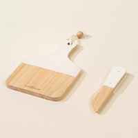 Wooden bakery playset