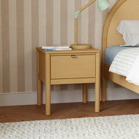 BONDI ASSEMBLED NIGHTSTAND - HONEY