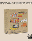 EMERGENCY HELICOPTER & RESCUE CARS