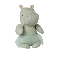 SAFARI FRIENDS - HIPPO WITH SKIRT - MINT