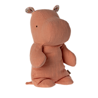 SAFARI FRIENDS - HIPPO - APRICOT - SMALL