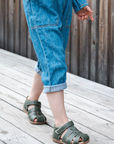 LITTLE GARDENER SANDAL - GREEN