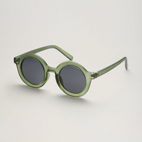 SIGNATURE ROUND SUNGLASSES - GREEN