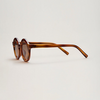 SIGNATURE ROUND SUNGLASSES - AMBER