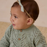 LITTLE KNOT HEADBAND - SAGE