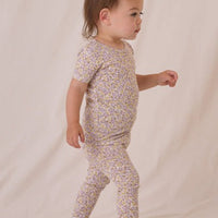 BAMBOO FLORAL PAJAMA SET