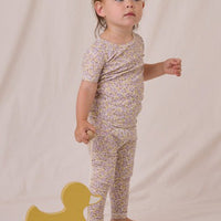 BAMBOO FLORAL PAJAMA SET