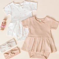 POINTELLE HEADBAND - MELON