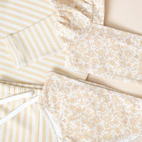 FIN STRIPE RASHGUARD SET