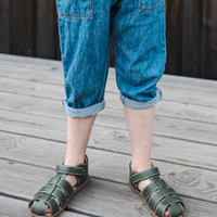 LITTLE GARDENER SANDAL - GREEN