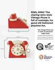 VINTAGE WOODEN PHONE