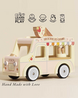 WOODEN ICE CREAM VAN