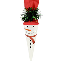 MINI 4" SURPRISE CONE - SNOWMAN