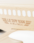 WOODEN TOY PLANE