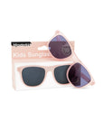 POLARIZED WAYFARER SUNGLASSES - BLUSH SLATE