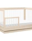 HARLOW 3-IN-1 CONVERTIBLE CRIB WITH TODDLER BED CONVERSION KIT - WASHED NATURAL/ACRYLIC