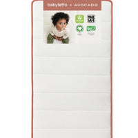 AVOCADO DUAL STAGE CRIB MATTRESS