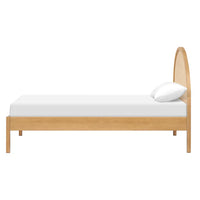 BONDI CANE TWIN BED - HONEY WITH NATURAL CANE