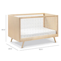 NIFTY CLEAR 3-IN-1 CRIB - NATURAL BIRCH