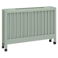 MAKI PORTABLE FOLDING CRIB WITH TODDLER BED CONVERSION KIT - LIGHT SAGE
