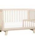 HUDSON 3-IN-1 CONVERTIBLE CRIB WITH TODDLER BED CONVERSION KIT - WASHED NATURAL