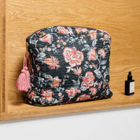 TEIKI POUCH - CHARCOAL TROPICAL LOON