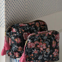TEIKI POUCH - CHARCOAL TROPICAL LOON