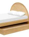 BONDI CANE FULL BED - HONEY WITH NATURAL CANE