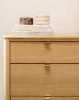 BONDI 6 DRAWER ASSEMBLED DRESSER - HONEY
