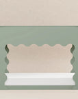 LIDO WAVE CONVERTIBLE BUNK BED - LIGHT SAGE/HONEY