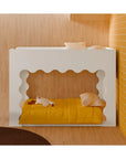 LIDO WAVE CONVERTIBLE BUNK BED - WHITE/HONEY