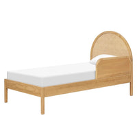 BONDI CANE TWIN BED - HONEY WITH NATURAL CANE