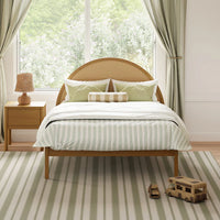 BONDI CANE FULL BED - HONEY WITH NATURAL CANE