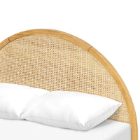 BONDI CANE FULL BED - HONEY WITH NATURAL CANE
