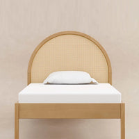 BONDI CANE TWIN BED - HONEY WITH NATURAL CANE