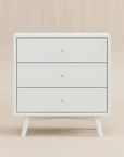 PALMA 3 DRAWER ASSEMBLED DRESSER - WHITE
