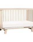 HUDSON 3-IN-1 CONVERTIBLE CRIB WITH TODDLER BED CONVERSION KIT - WASHED NATURAL
