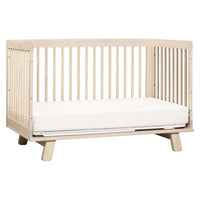 HUDSON 3-IN-1 CONVERTIBLE CRIB WITH TODDLER BED CONVERSION KIT - WASHED NATURAL