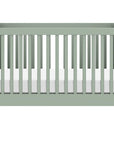 MAKI PORTABLE FOLDING CRIB WITH TODDLER BED CONVERSION KIT - LIGHT SAGE