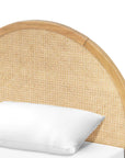 BONDI CANE TWIN BED - HONEY WITH NATURAL CANE