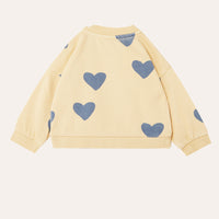 HEARTS CREWNECK SWEATSHIRT