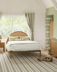 BONDI CANE FULL BED - HONEY WITH NATURAL CANE