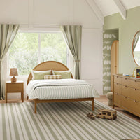 BONDI CANE FULL BED - HONEY WITH NATURAL CANE