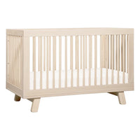HUDSON 3-IN-1 CONVERTIBLE CRIB WITH TODDLER BED CONVERSION KIT - WASHED NATURAL