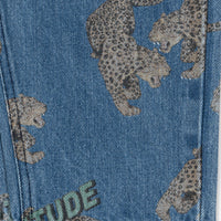 MAGOT CHEETAHS DENIM JEANS