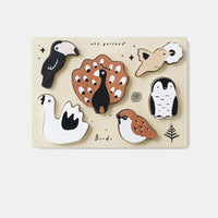 WOODEN TRAY PUZZLE - BIRDS