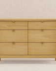 BONDI 6 DRAWER ASSEMBLED DRESSER - HONEY