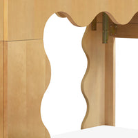 LIDO WAVE CONVERTIBLE BUNK BED - HONEY