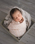 ALMOND MUDCLOTH SWADDLE