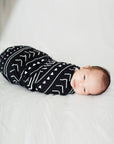 BLACK MUDCLOTH SWADDLE